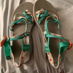 Double strap chacos size 10